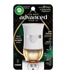 4 pak Air Wick Advanced Scented Oil Warmer Plug-In